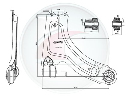 PAR.SUSP.CORSA 02 -> C/BUJE DEL.DER