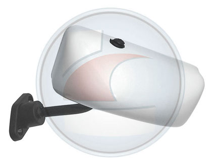 ESPEJO EXT. UN.TC BLANCO IZQ.