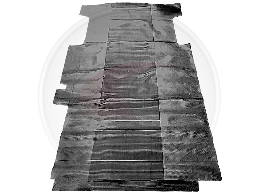 CUBRE ALFO.CAJA TRANSIT LARGA NEGRA