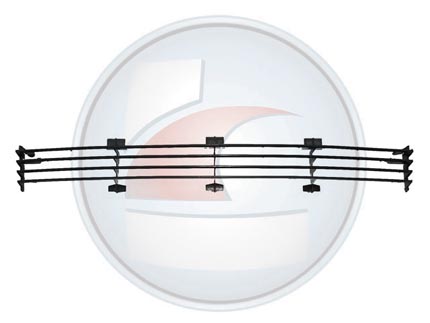 GRILLA PARAG.FIESTA 96/00 C/FAROS