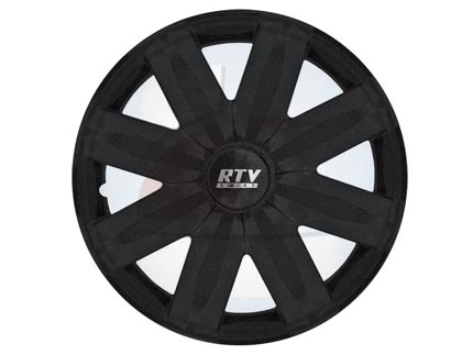 TAZA CLIO 06-> CYCLADE 8 RAYOS NEGR