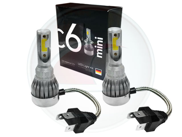 KIT CREE LED H4 20000 LUM 12 V.