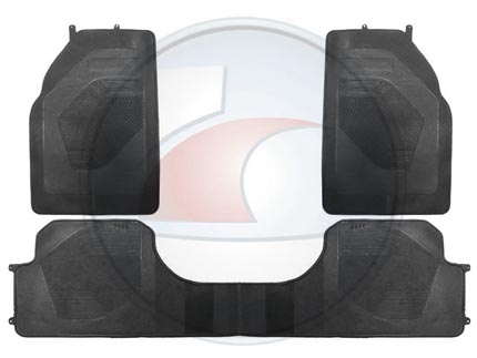 ALFOMBRA HABIT. FIESTA 04-> NEGRA