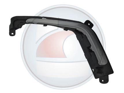 MOLDURA FARO AUX.308 GRIS IZQ.