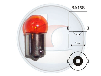 LAMP.POSICION 67 12V 5W AMBAR