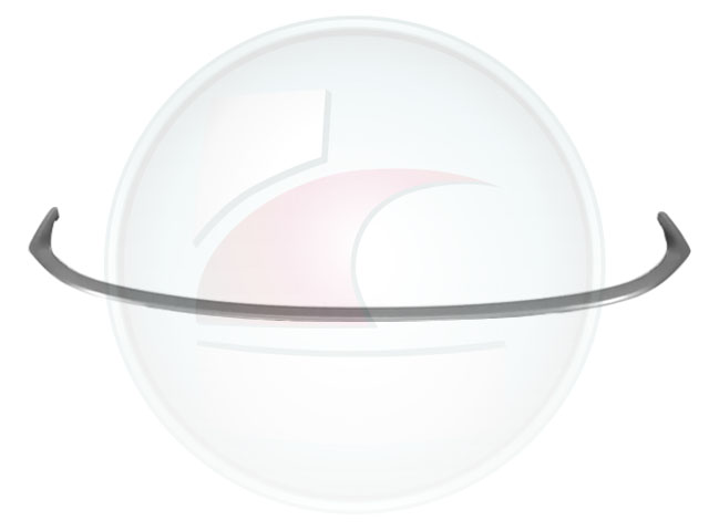 MOLDURA GRILLA ARGO GRIS DEL.