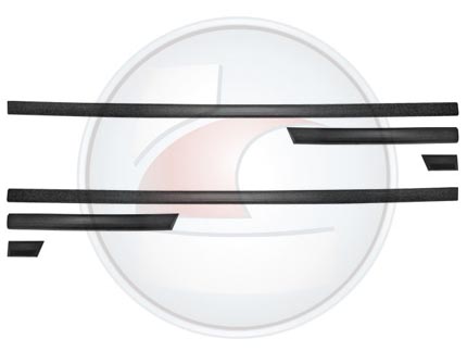 MOLDURA LAT.SAVEIRO 91 NEGRA (JGO)