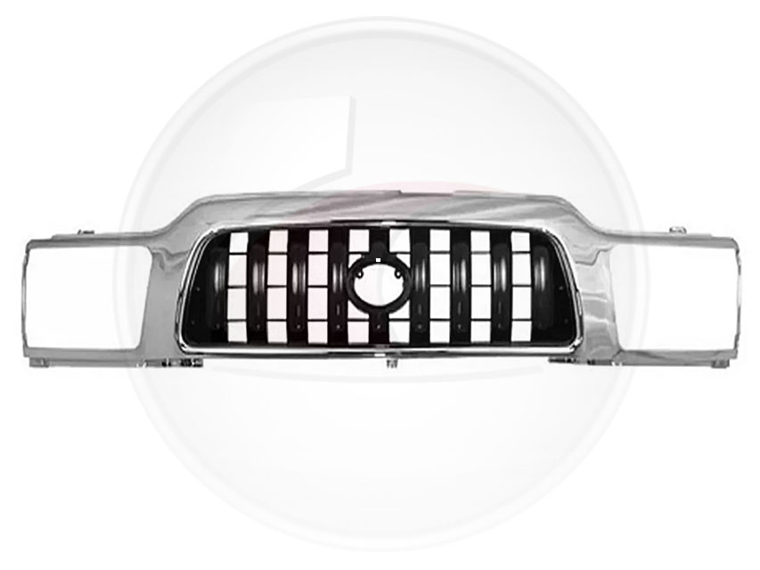 PARRILLA HILUX 01/04 CROMADA