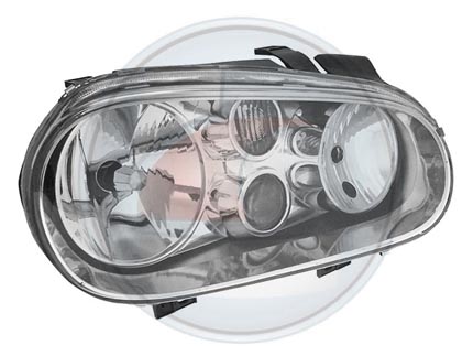 OPTICA GOLF 99 C/NEBLINERO IZQ.