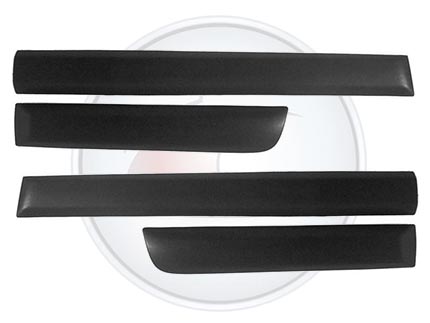 MOLDURA LAT.SANDERO 11-> NEGRA JGO