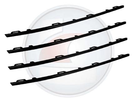 MOLDURA PARRILLA AMAROK NEGRA TEX.K