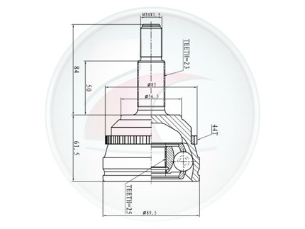 JUNTA HOMOC.LAGUNA ->09 2.0/2.2 C/A