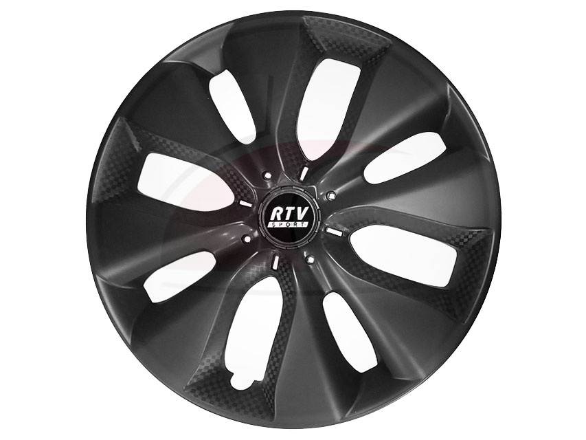 TAZA CITROEN C3 NEGRO MATE 14