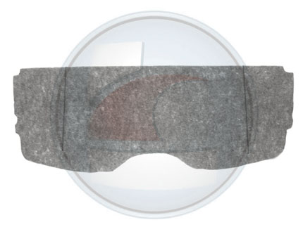 BANDEJA TRAS.206/207 NEGRA C/TIRANT