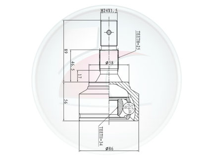 JUNTA HOMOC.C4/307 1.6/2.0