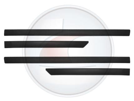 MOLDURA LAT.AGILE ->13 NEGRA JGO.