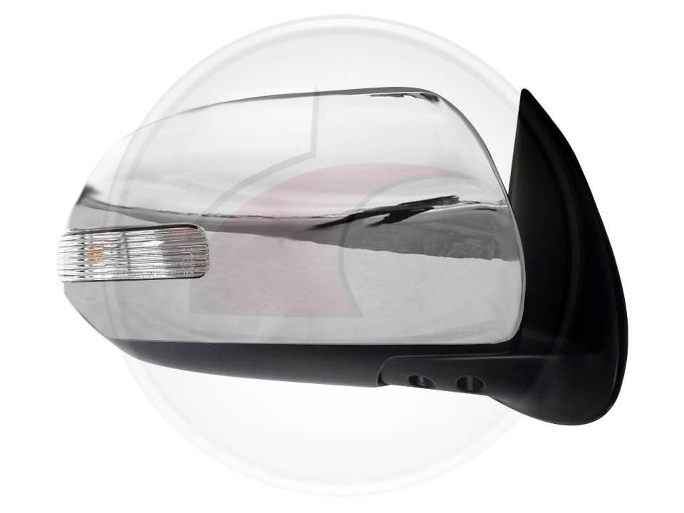 ESPEJO EXT. HILUX 12/15 ELECT.CROMA