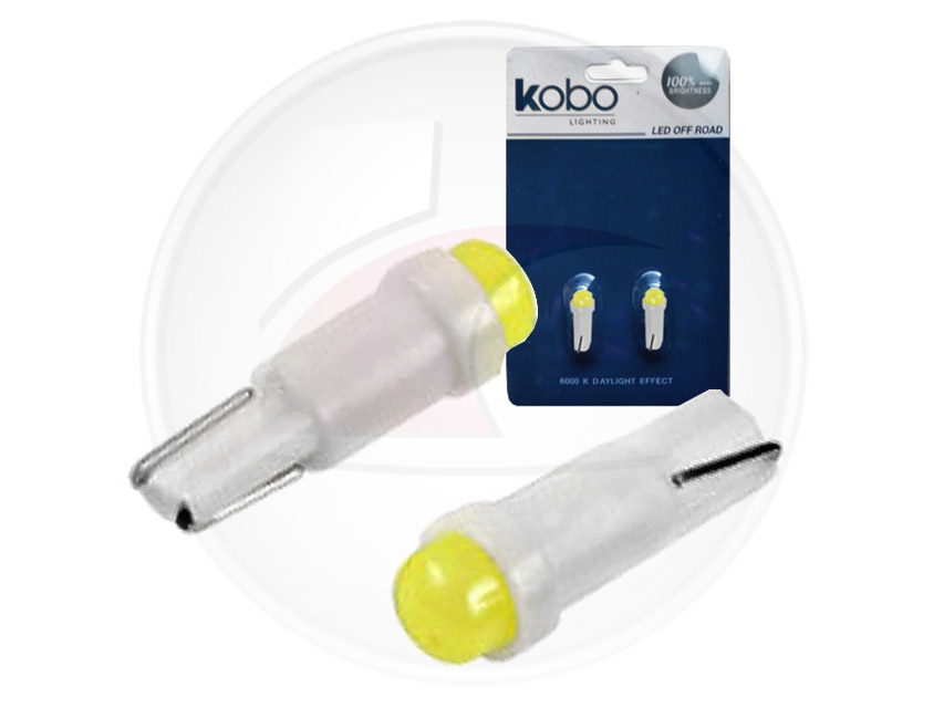 LAMP.LED SIN CULOTE T5 12V 1.2W 1 L