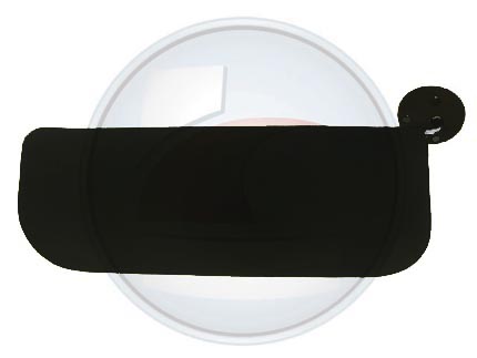 PARASOL R-4 NEGRO C/SOPORTE DER/IZQ