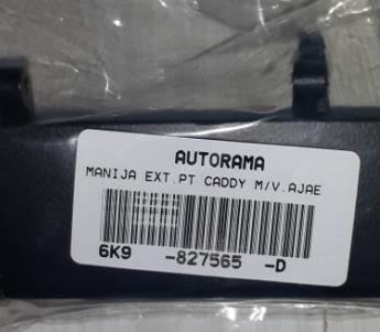 MANIJA EXT.PTON.TRA CADDY M/V.