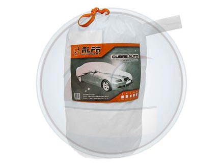 CUBRE AUTO IMPERMEABLE TRICAPA BLAN