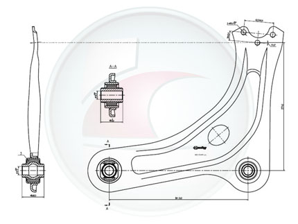 PAR.SUSP.C3 ->07 C/BUJE DEL.IZQ.