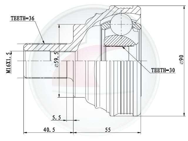 JUNTA HOMOC.PASSAT 06-> 2.0