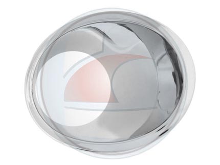 ARO FARO AUX.PALIO 08-> CROMADO IZQ