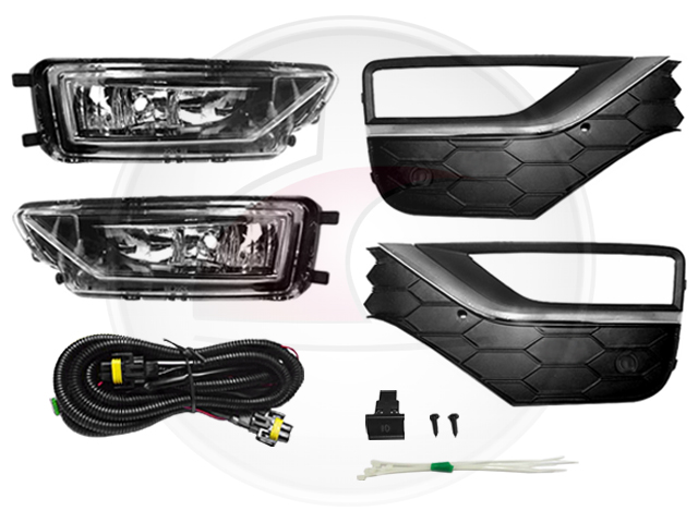 FARO AUX. AMAROK 16/19 C/GRILLA KIT