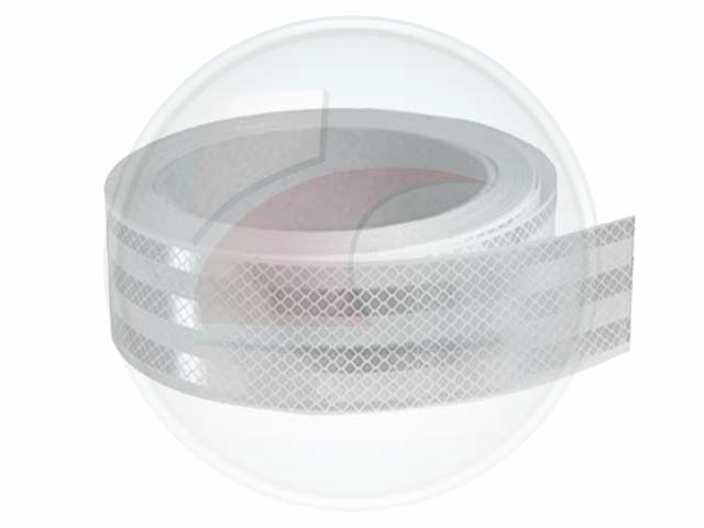 CINTA REFLECTIVA BLANCA 5 CM X 1 MT