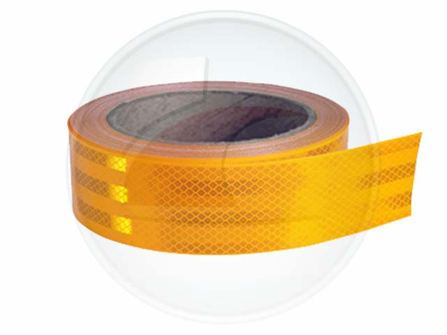 CINTA REFLECTIVA AMARILLA 5 CM X 1