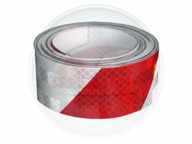 CINTA REFLECTIVA CEBRADA 7.5 CM X 1