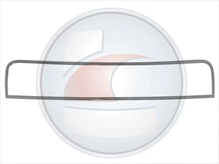 MOLDURA PARAG.PALIO 08-> SUPERIOR C