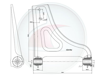 PAR.SUSP.TWIGO H/98 DEL.IZQ.