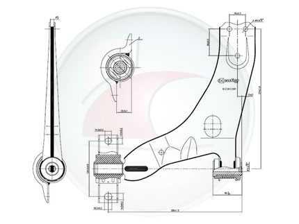 PAR.SUSP.FOCUS ->08 C/BUJE DEL.IZQ.
