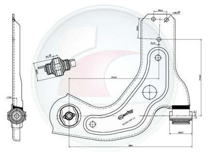PAR.SUSP.COURIER 00-> DEL.IZQ.