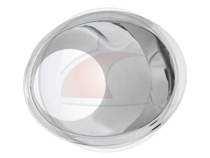 ARO FARO AUX.PALIO 08-> CROMADO IZQ