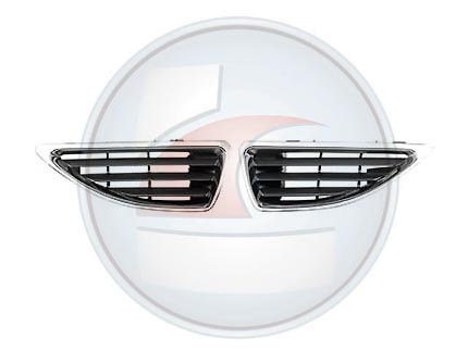 PARRILLA MEGANE 00/04 M/CROMADO IZQ