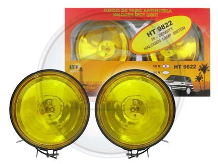 FARO AUX. UNIV.REDONDO 115 MM AMBAR