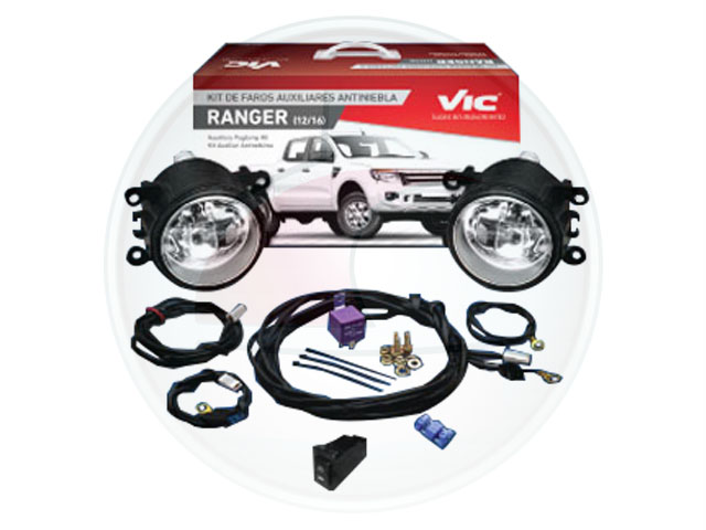 FARO AUX. RANGER 12-> KIT COMPLETO