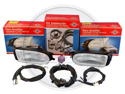 FARO AUX. MEGANE/SCENIC ->00 CR.KIT