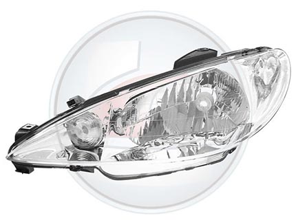 OPTICA 206 04-> VIDRIO LISO IZQ.