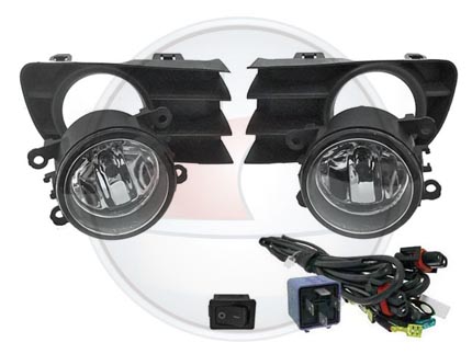 FARO AUX. MEGANE 05-> C/GRILLAS KIT