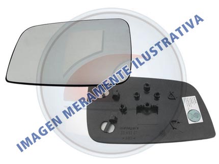 VIDRIO ESPE.FIORUNO C/C C/SOP.CURVO