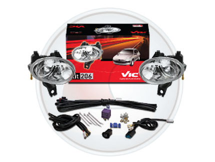 FARO AUX. 206 ->04 KIT COMPLETO