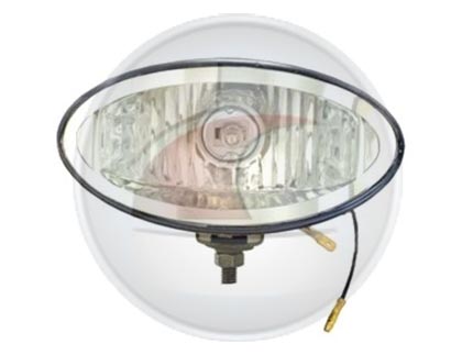 FARO AUX. UNIV.OVALADO C/LAMPARA