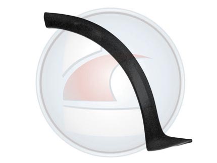 MOLDURA PASARR.CORSA 02->4P.NEGR.TD