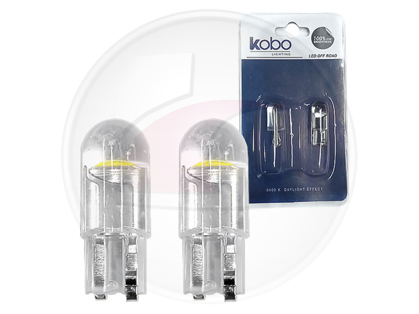 LAMP.LED SIN CULOTE T10 VIDRIO BLIS