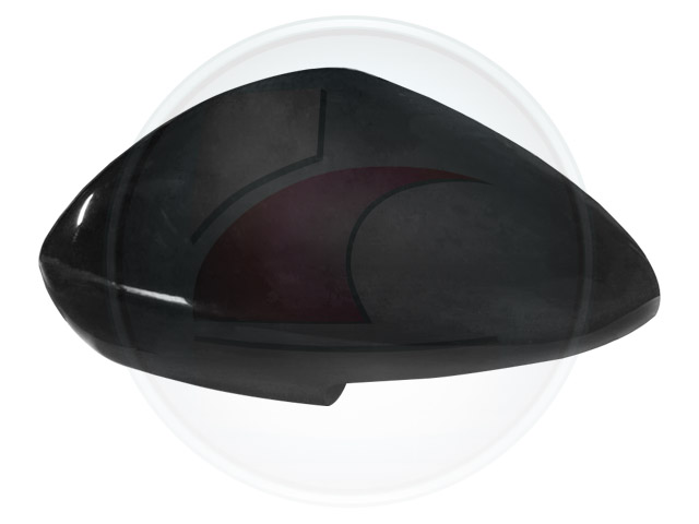 TAPA ESPEJO CRONOS LISA C/LUZ DER.