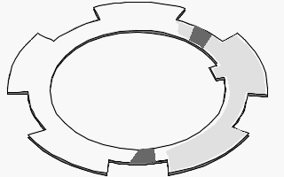 ARANDELA TCA.CAÂ¥ONE F250 F350 TCA.GDE